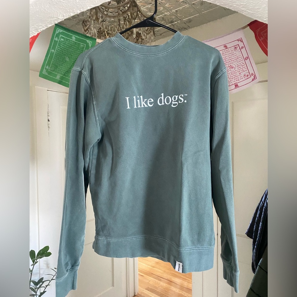 I Like Dogs crewneck sweater